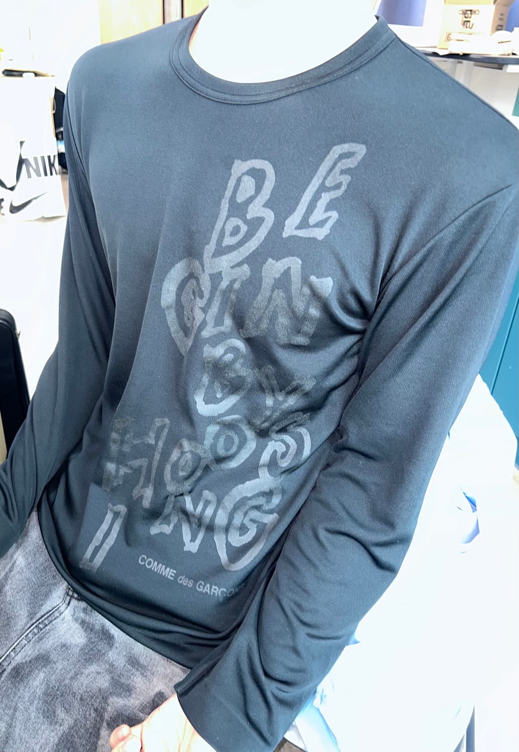 꼼데 옴플 롱슬리브 상품이미지1