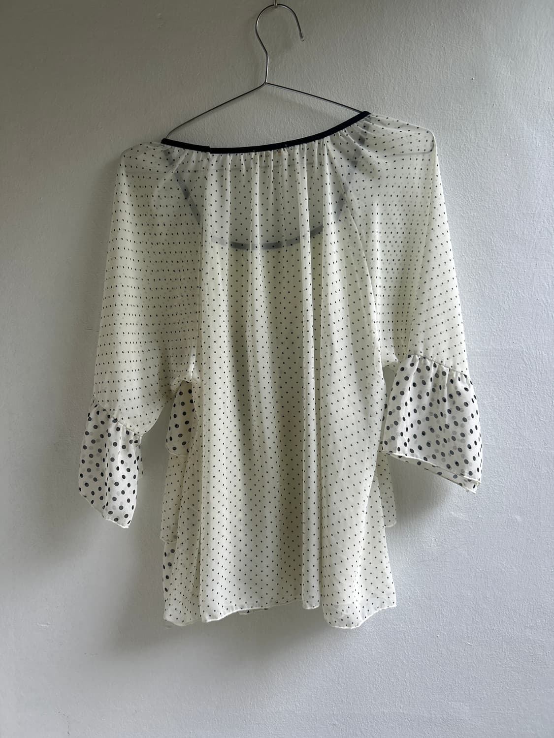 땡땡이 블라우스  상품이미지5