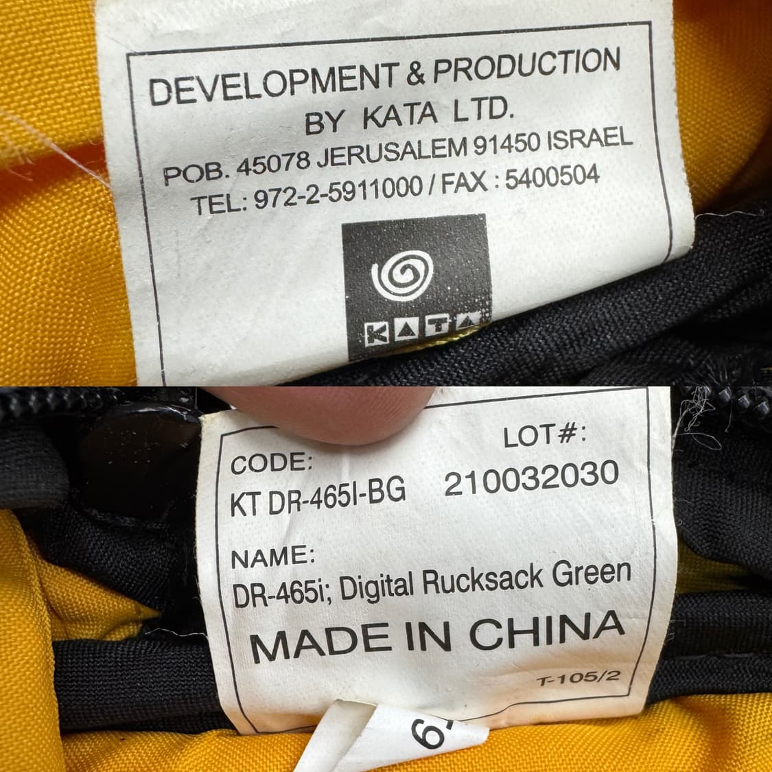 KATA 카타 고프코어 테크니컬 백팩  상품이미지10