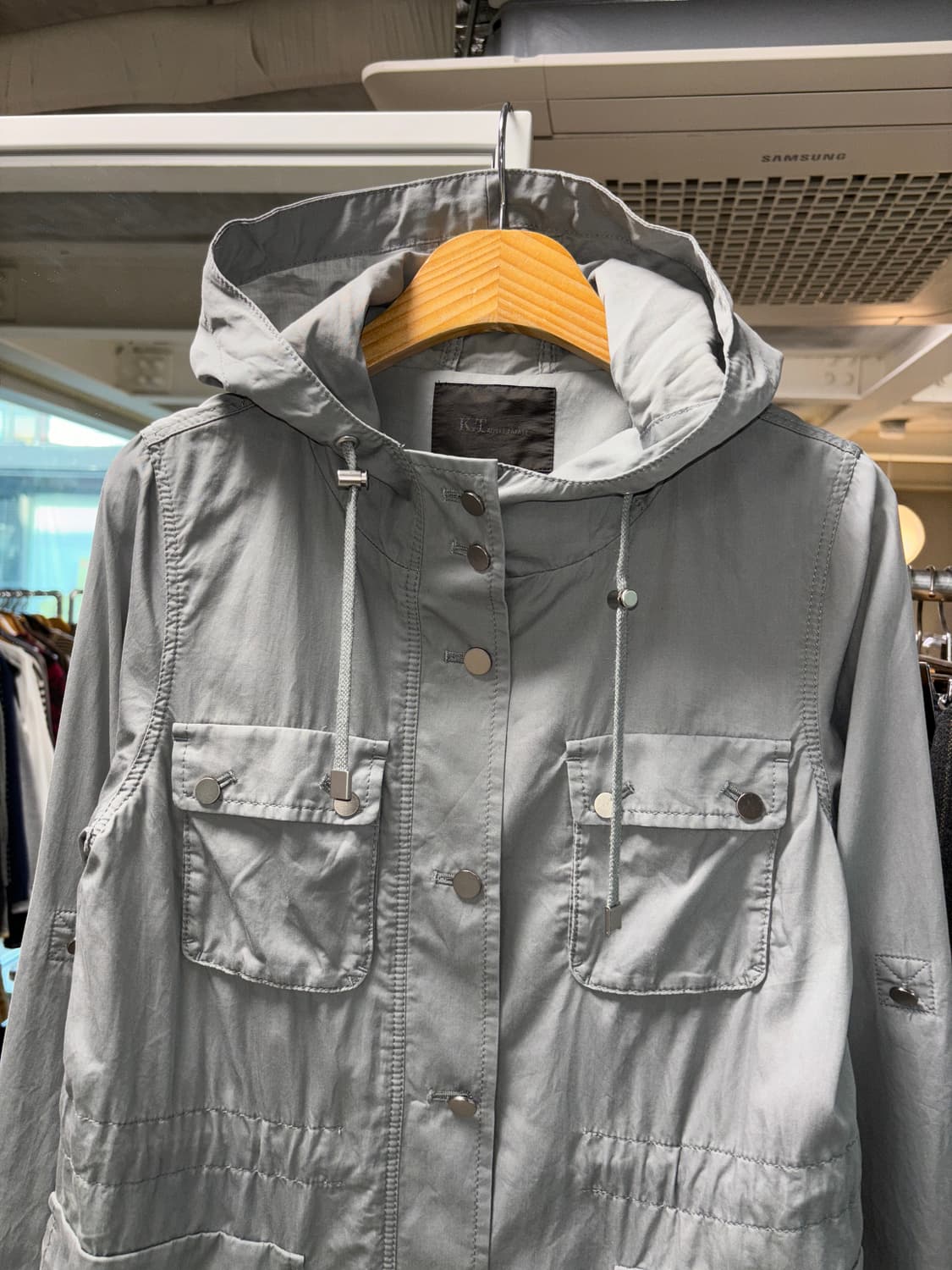 Kiyoko takase 후드 사파리 자켓 상품이미지3