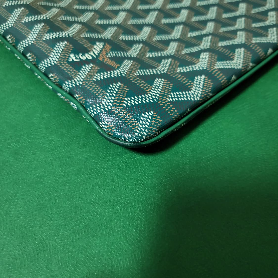 [풀구성] GM / 고야드 세나 클러치 그린 상품이미지8