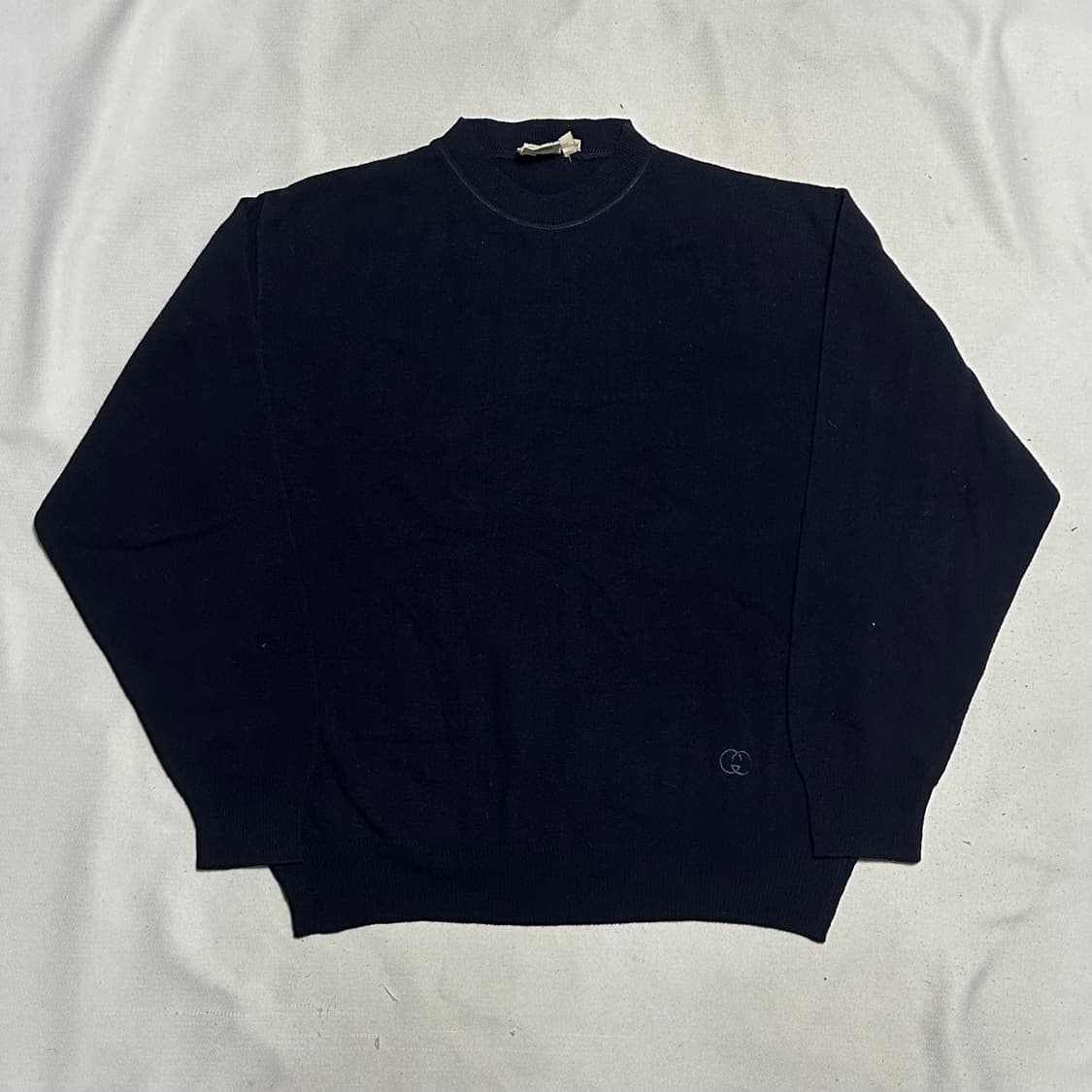48 구찌 90s 네이비 램스울 니트  상품이미지2