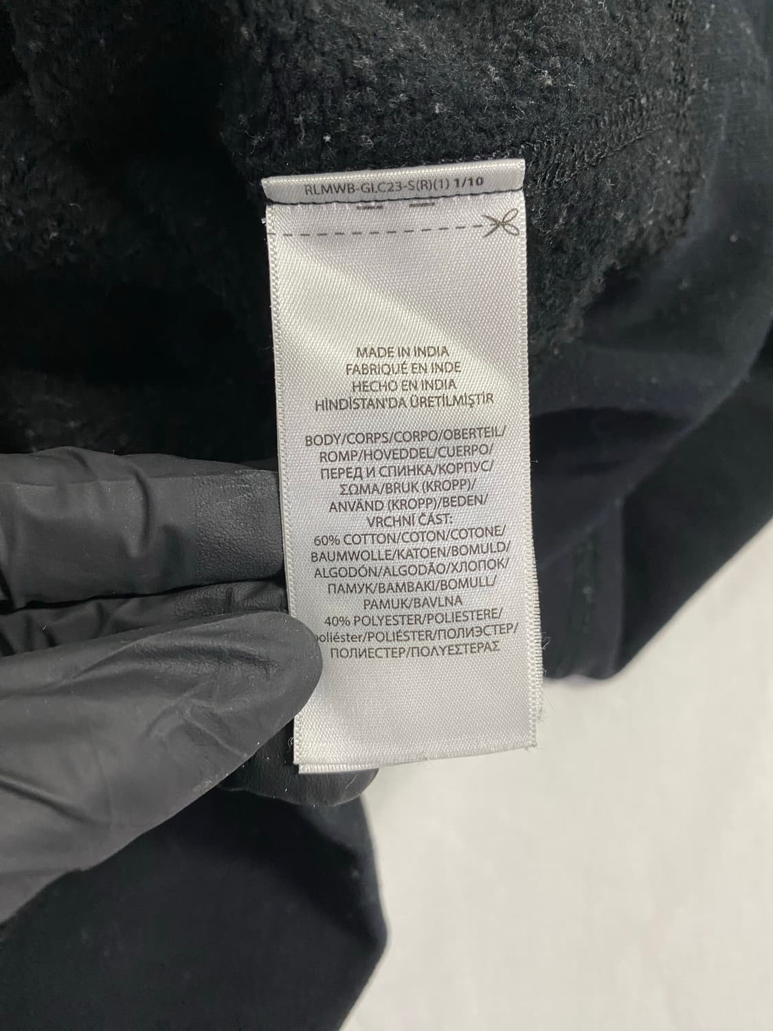 폴로 랄프로렌 클래식 블랙 스웻셔츠 맨투맨 L <458> 상품이미지4