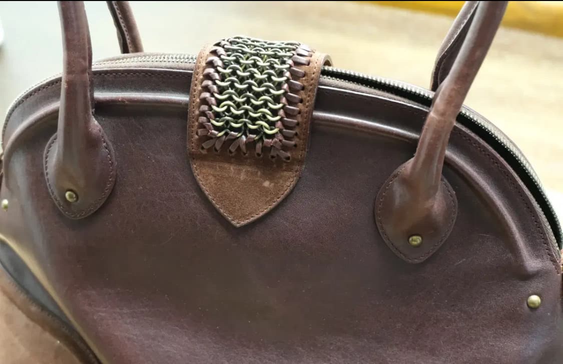 디올 존갈리아노 브라운 잔느백 상품이미지4