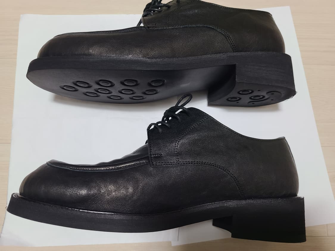 로맨틱무브 U팁 더비 R25M400, 워싱블랙(265) 상품이미지8