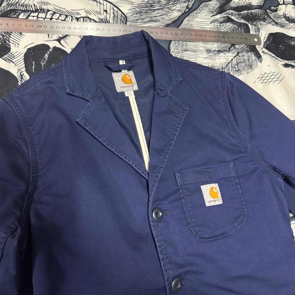 칼하트 네이비 자켓 S사이즈  상품이미지2