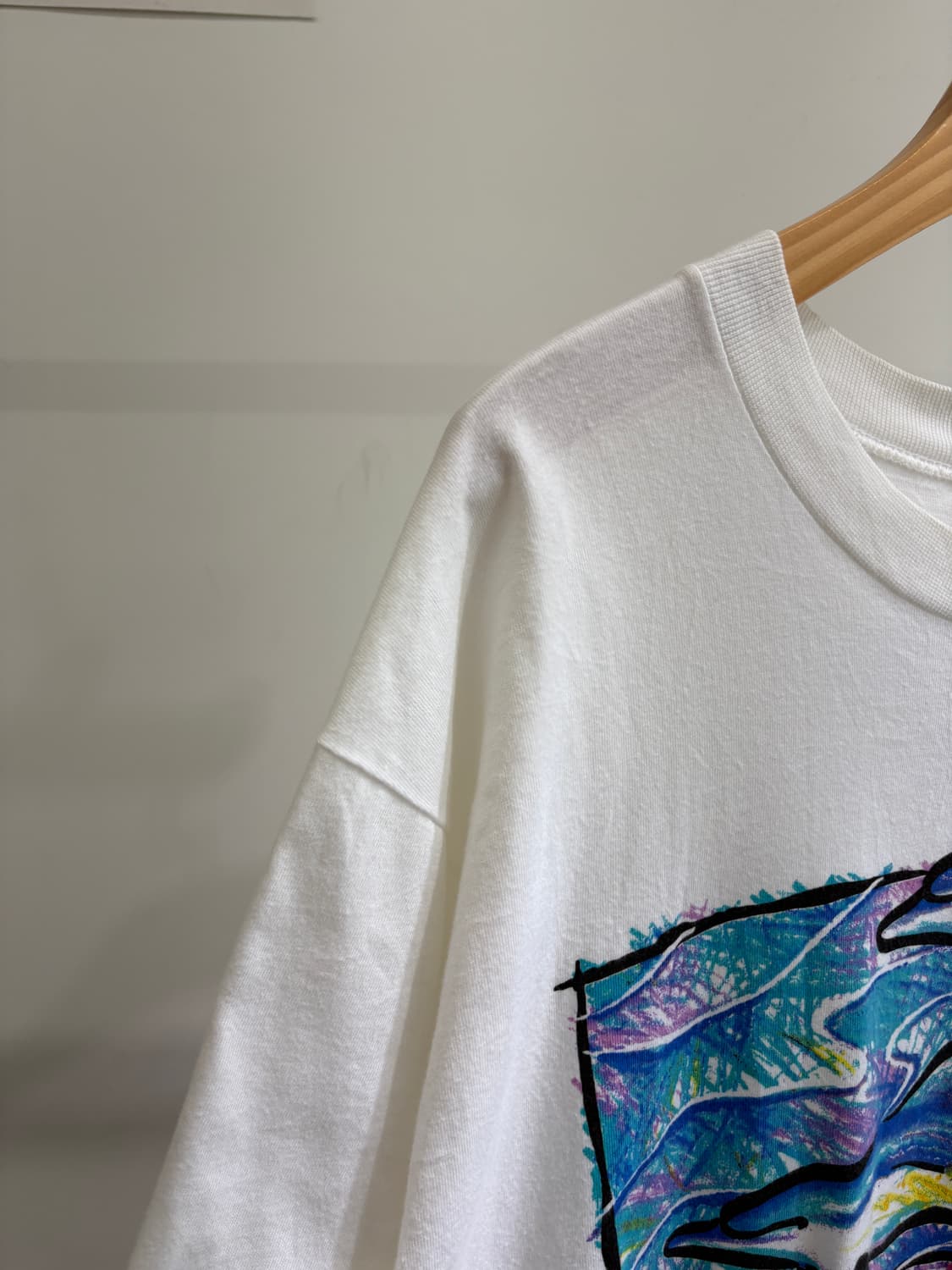 90's CRAZY SHIRT (Made in USA) 반팔티셔츠 상품이미지3