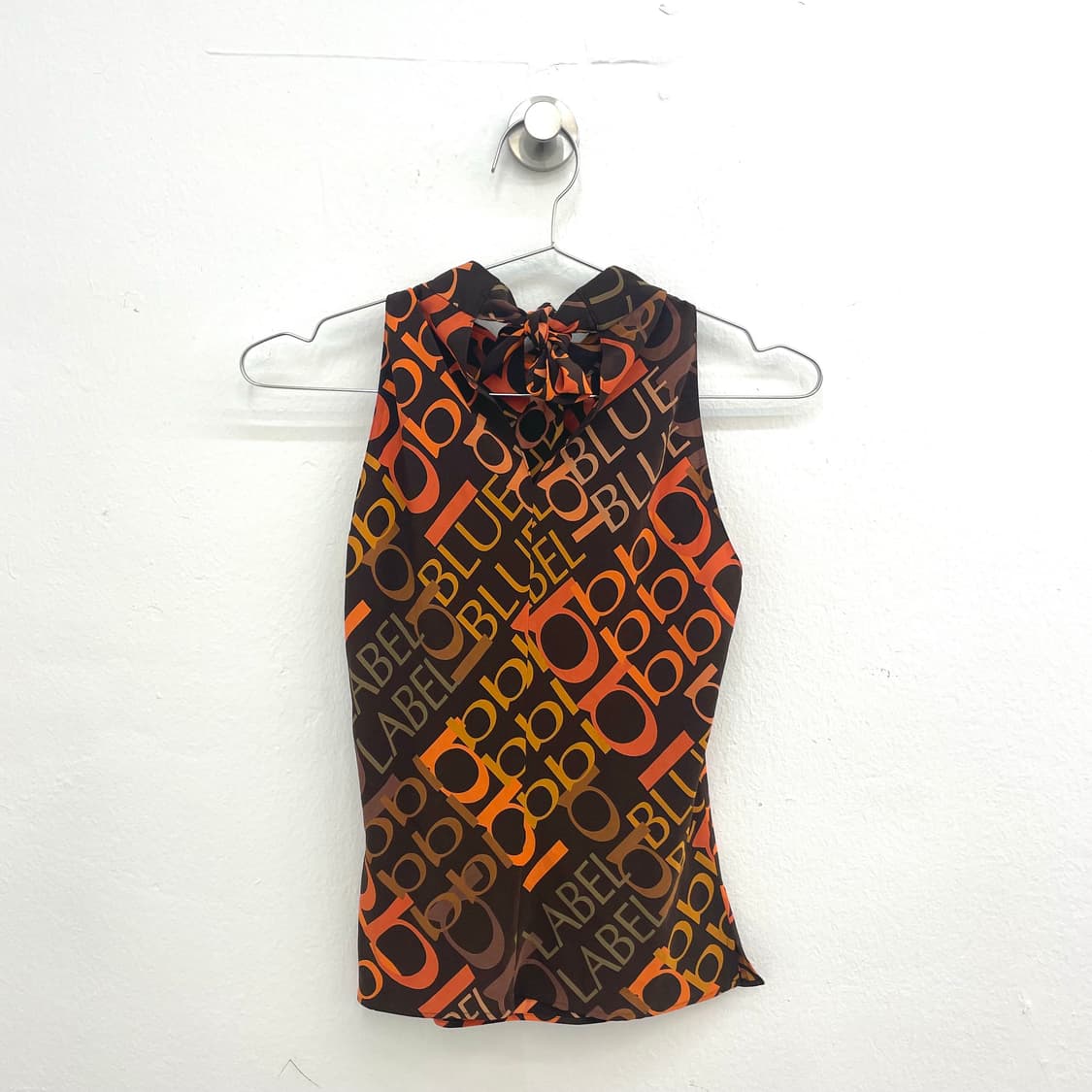 Burberry logo print halter top 상품이미지2