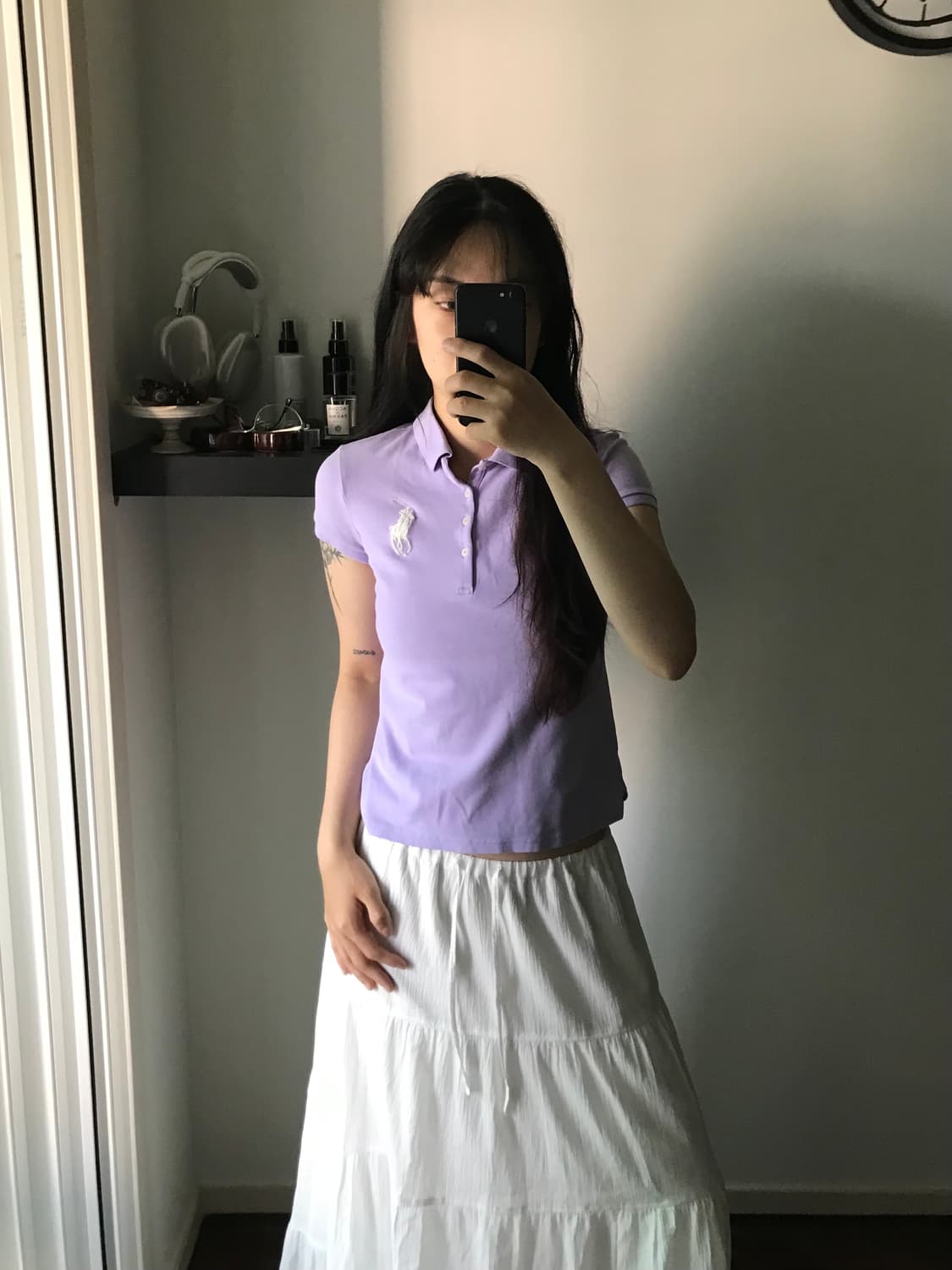 폴로 랄프로렌 빅 포니 로고 퍼플 피케티 상품이미지1