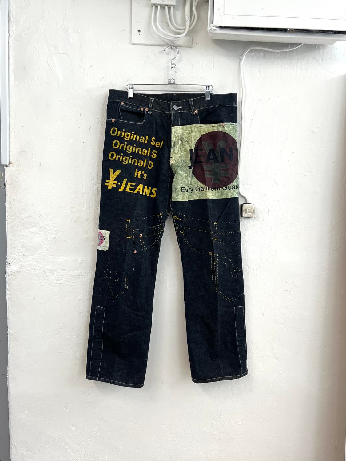 미치코 코시노 YEN JEANS 페인팅 데님 팬츠 상품이미지1