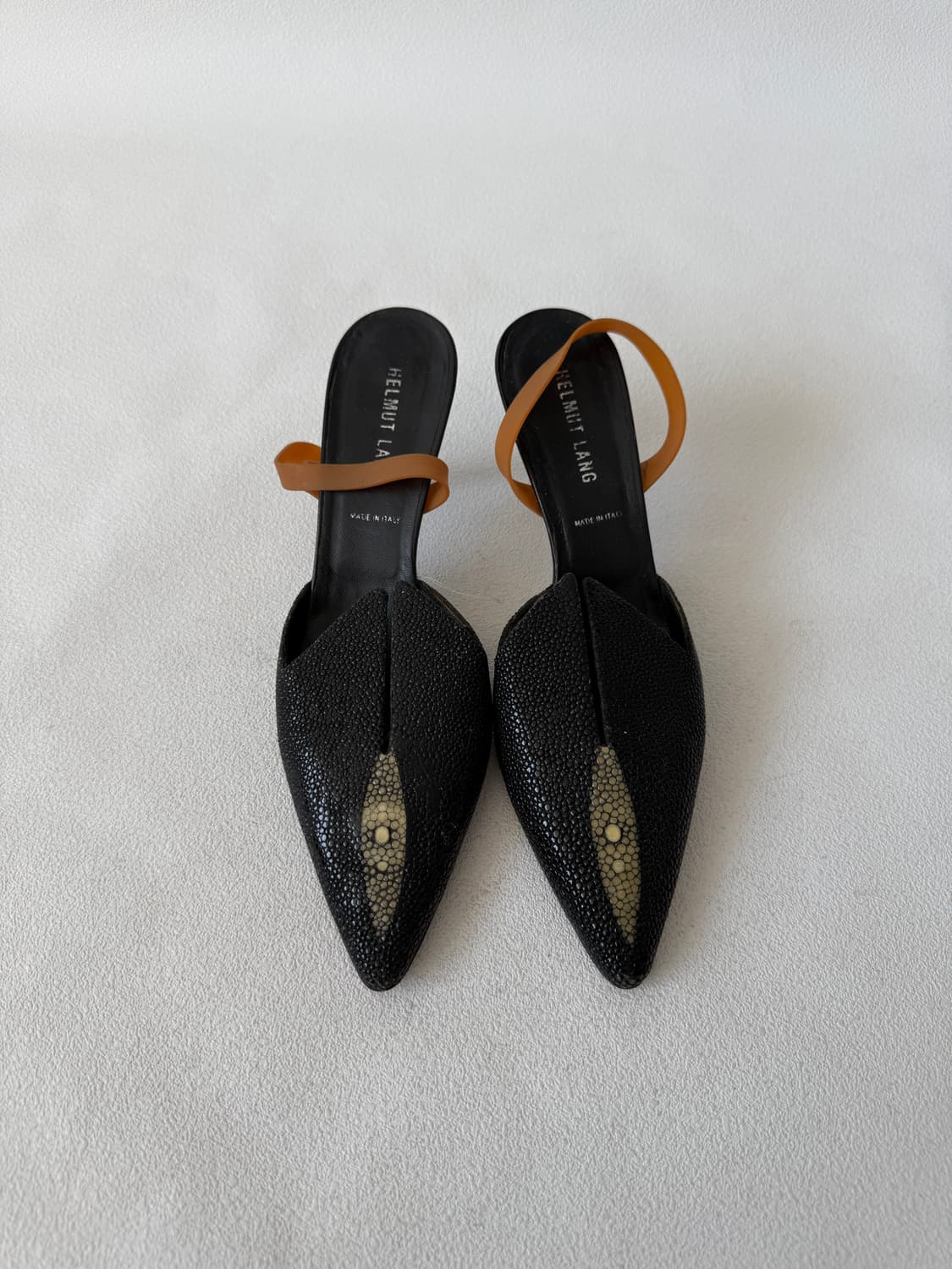 [EU38]헬무트랭(HELMUT LANG) 가오리 레더 구두(ITALY) 상품이미지2