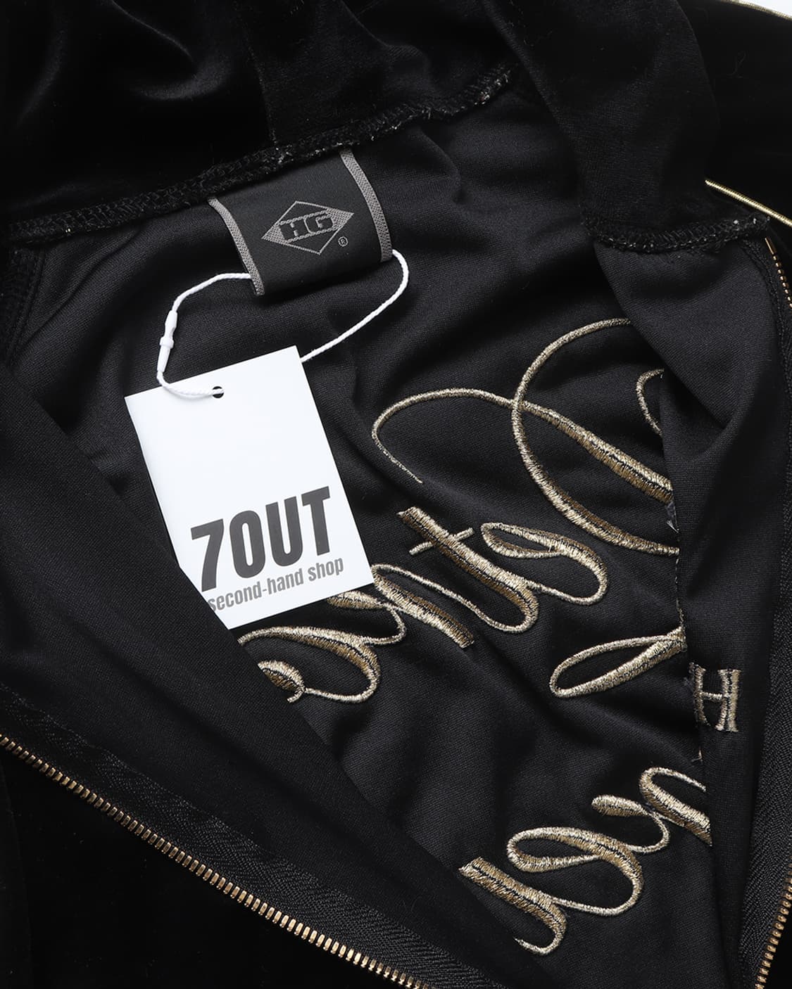 HYSTERIC GLAMOUR Velour Zip Hoodie 상품이미지7