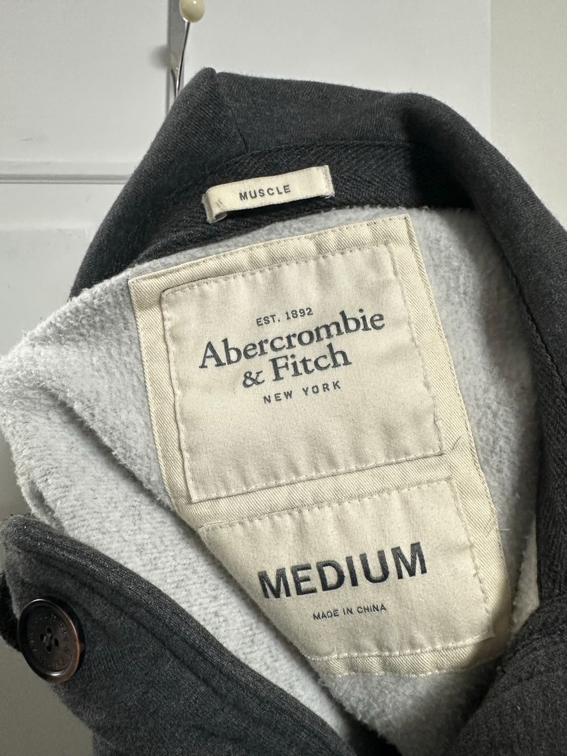 아베크롬비 버튼 후드집업 상품이미지3