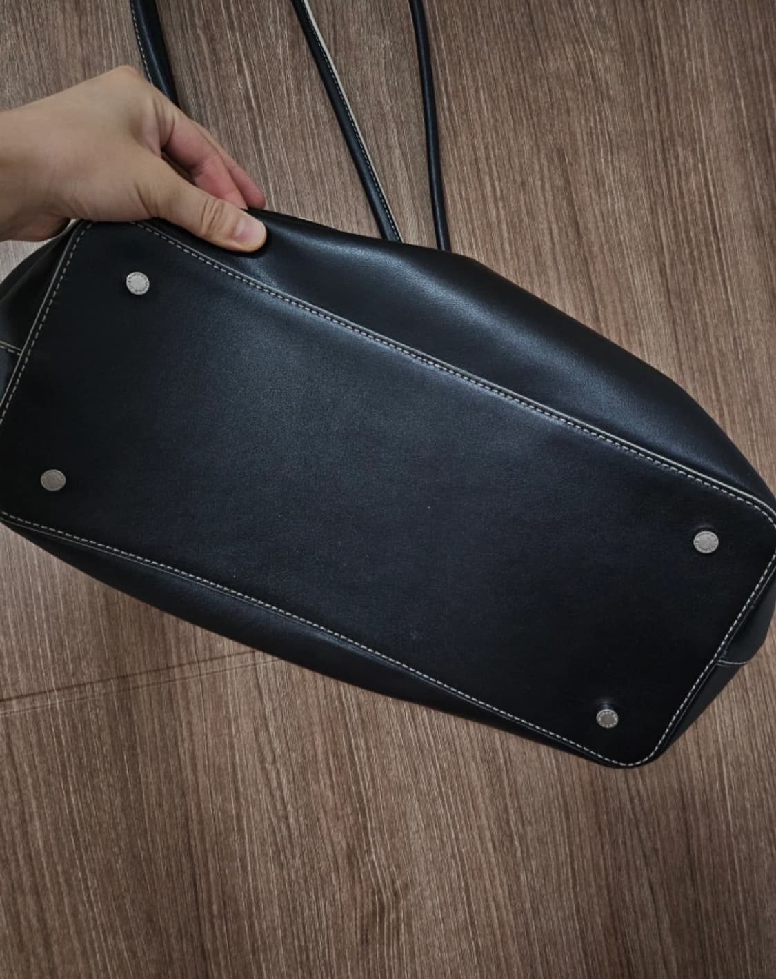 마지셔우드 보트 쇼퍼 블랙 플레인 상품이미지6