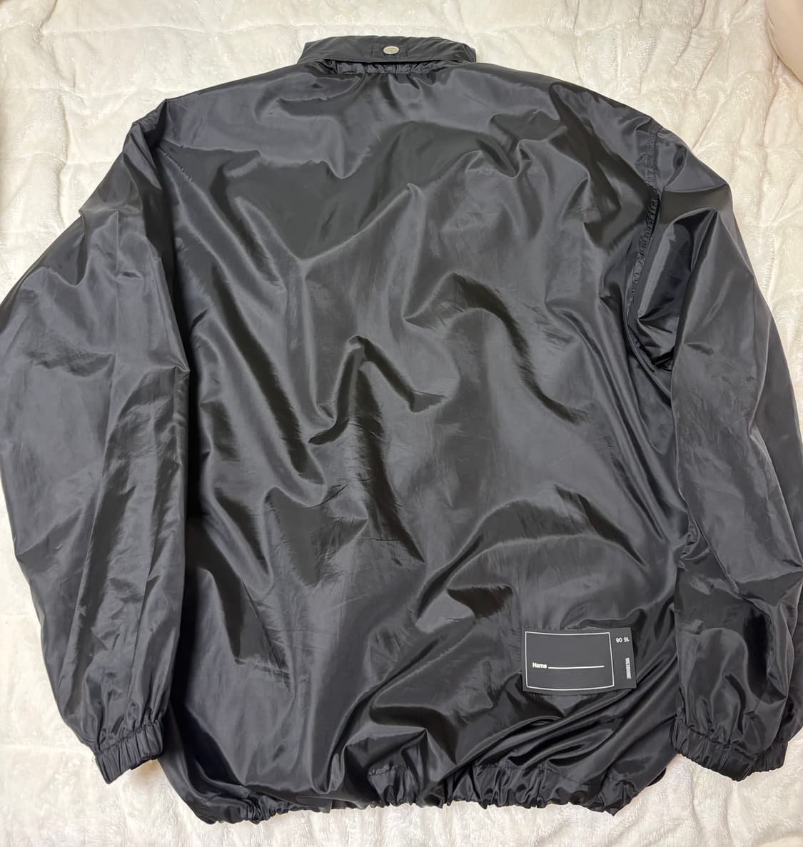 We11done 웰던 윈드브레이커 바람막이 자켓 블랙 / L 상품이미지7