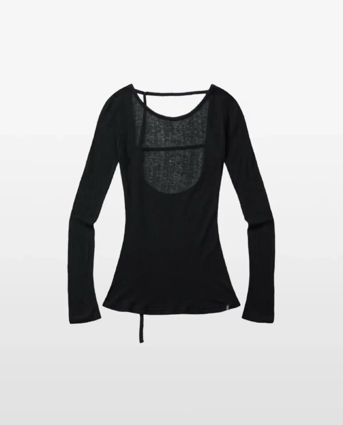 새상품) 킴서울 OPEN BACK CORD LONG SLEEVE 상품이미지1