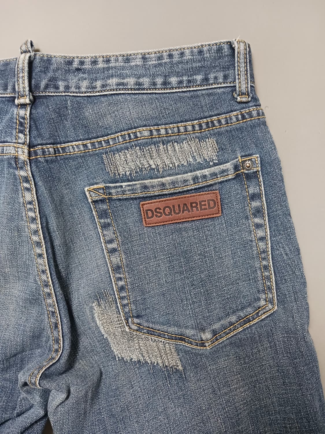 [32] 디스퀘어드2 스티치덧댐 쿨가이진 청바지 상품이미지9