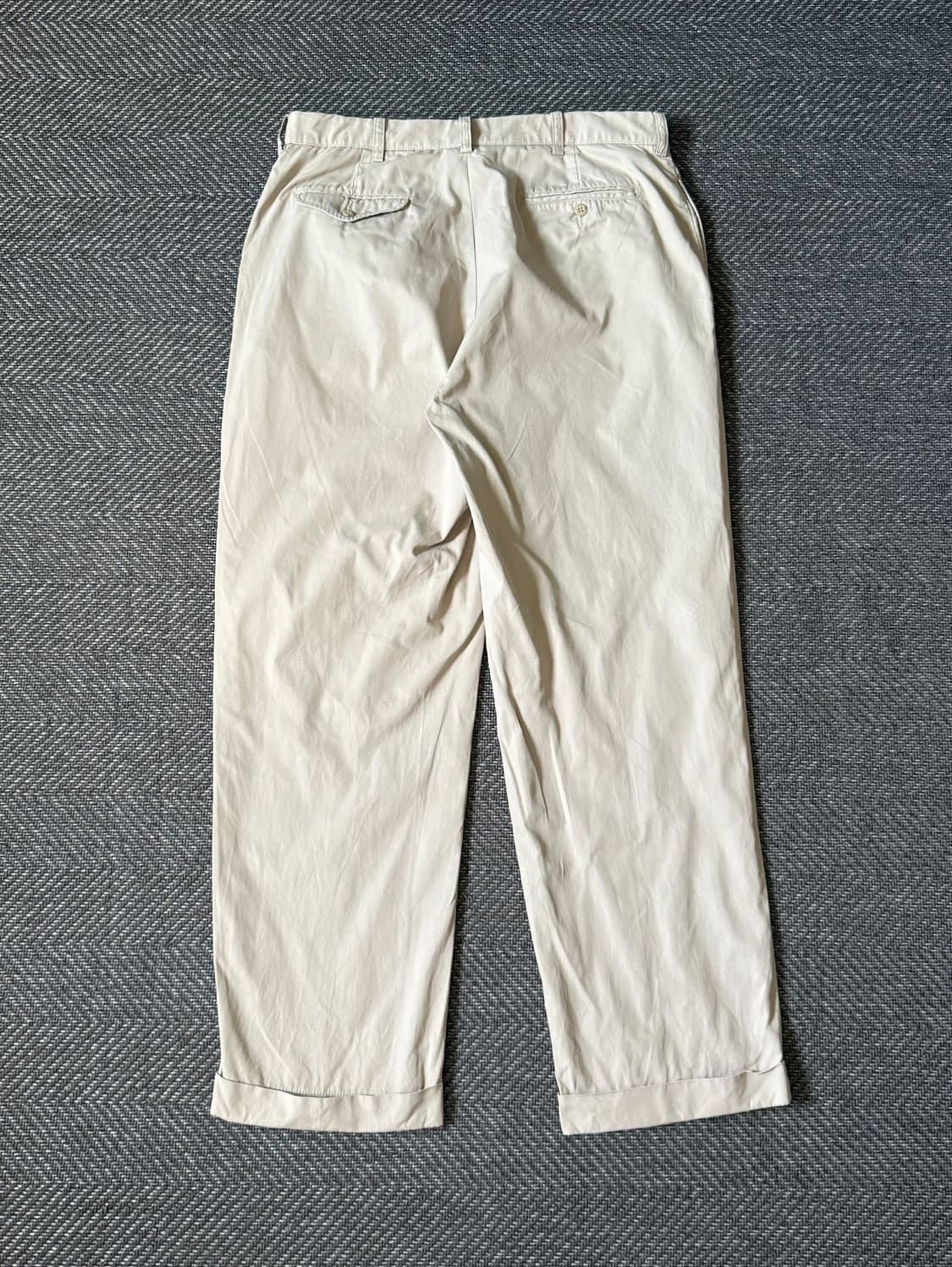 (34) 폴로 랄프로렌 베이지 더블 플리츠 치노 팬츠 상품이미지7