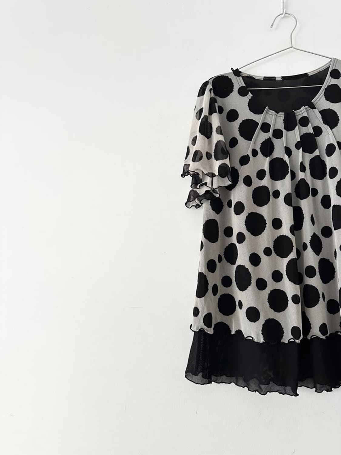 Polka dot 2 layer top 상품이미지2