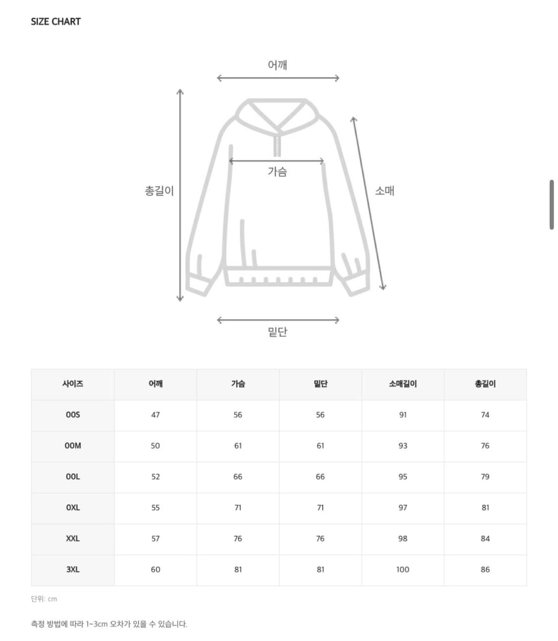 챔피온 로고 아노락 바람막이 화이트 M 상품이미지3