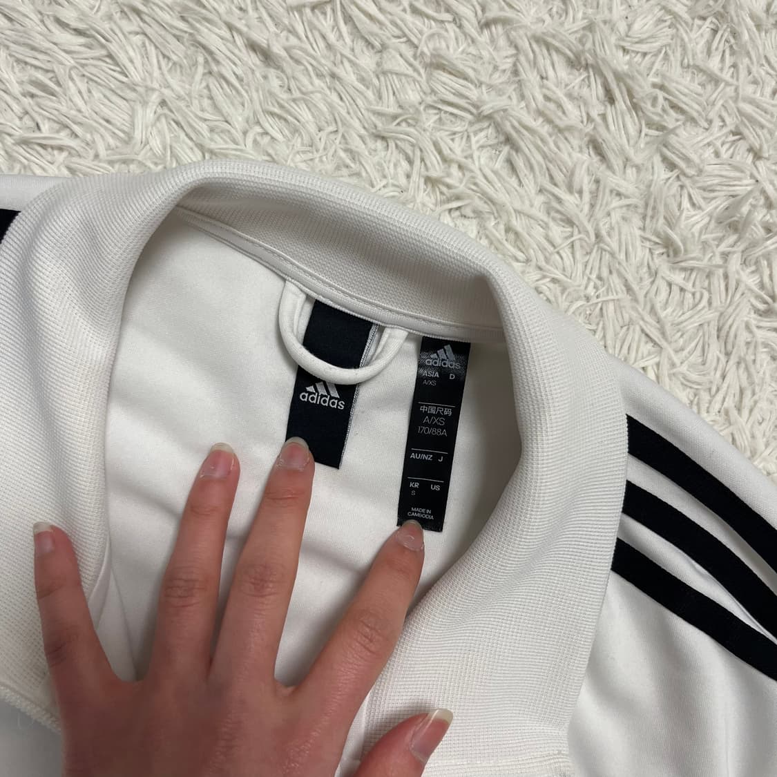 Adidas white jersey 상품이미지6
