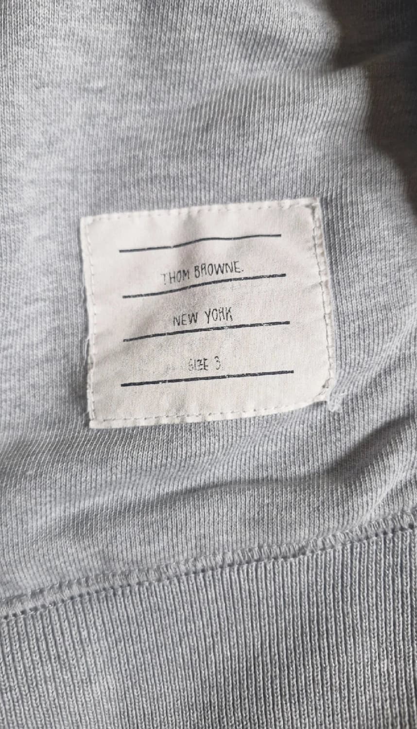 톰브라운 맨투맨 3사이즈 상품이미지4