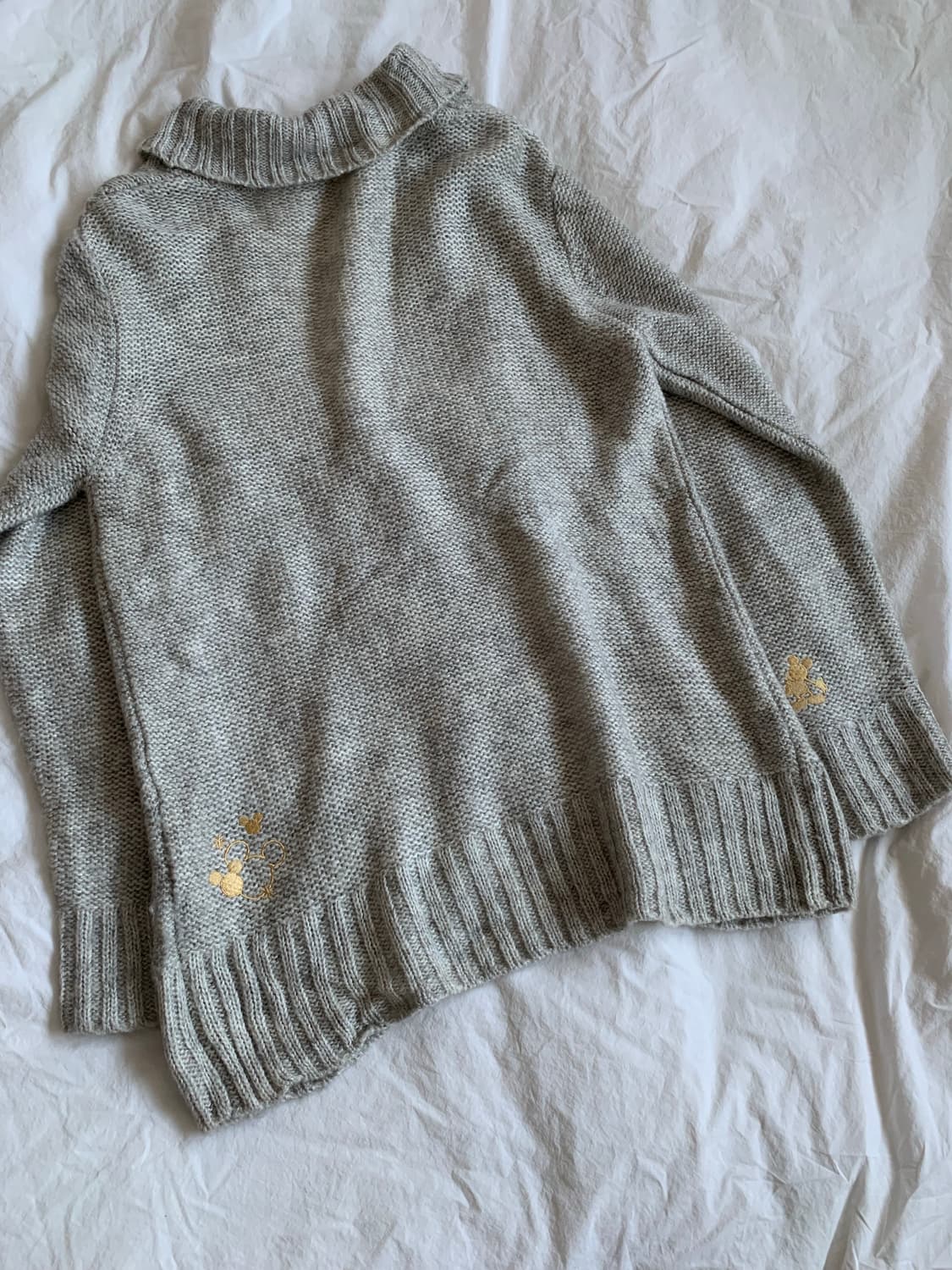 Disney 그레이 브이넥 가디건 상품이미지6