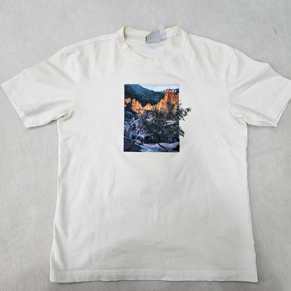 M 아디다스 빅로고 반팔 티셔츠 0305Y 상품이미지1