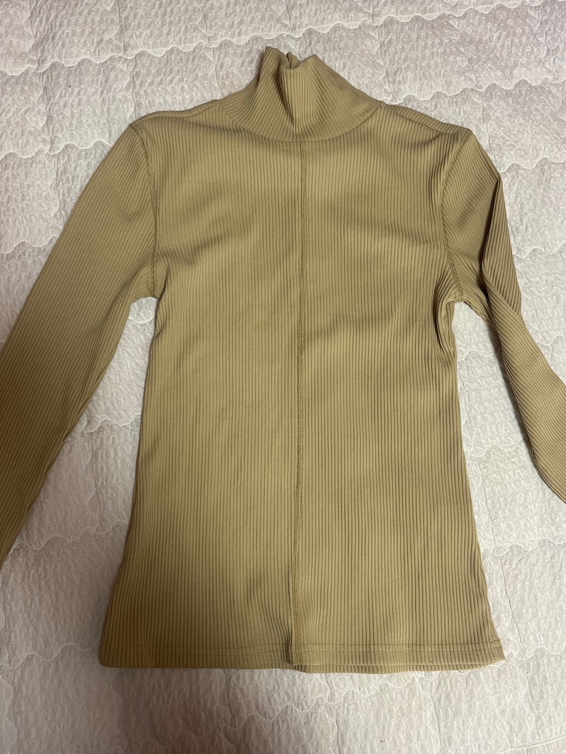 에옹쓰 터틀넥 머스타드 상품이미지3