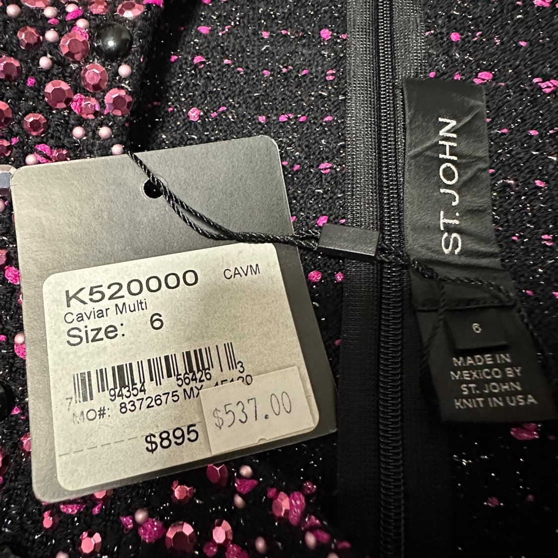 ST. JOHN woman tweed knit 상품이미지3