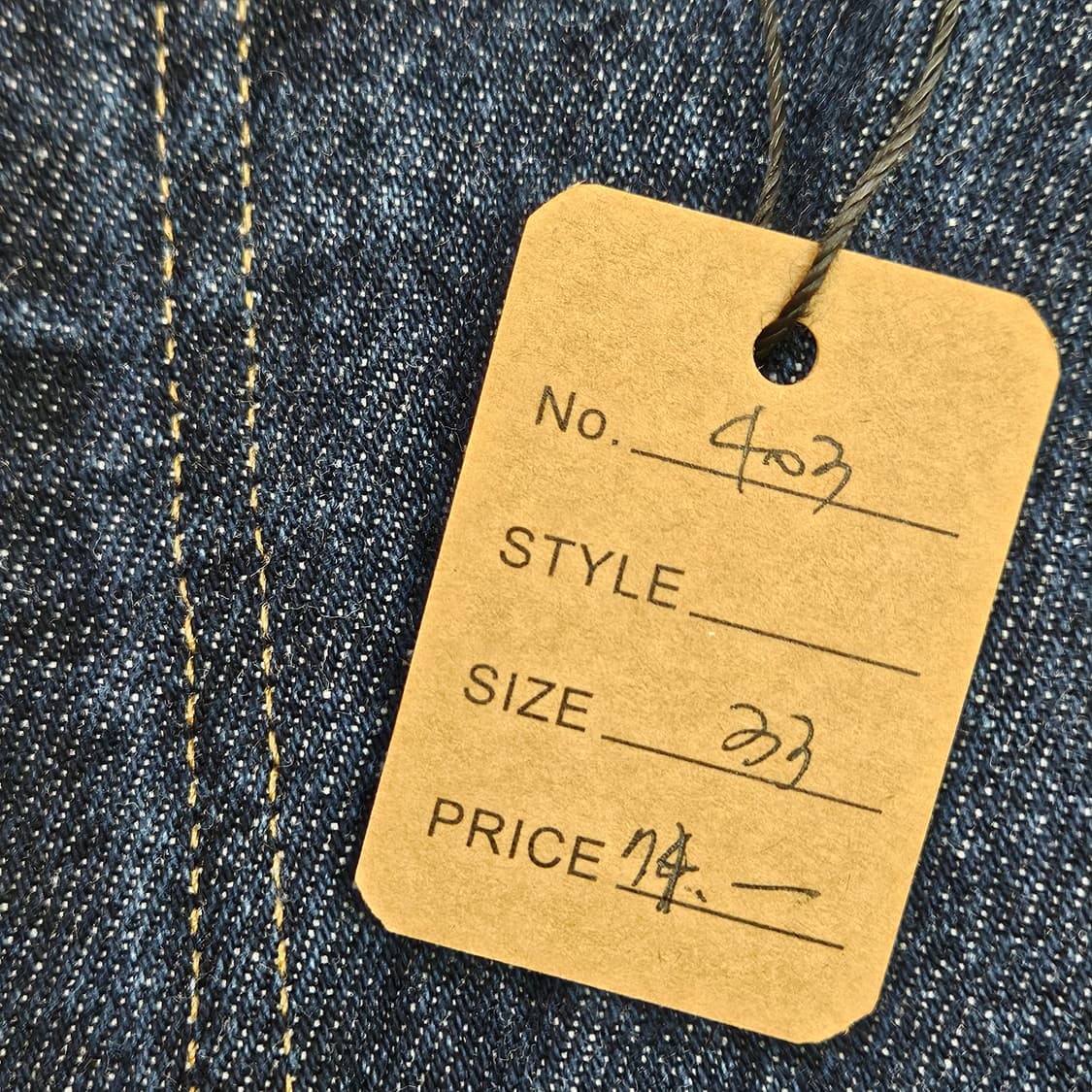 엘엘빈 릴렉스핏 데님 중청 상품이미지8