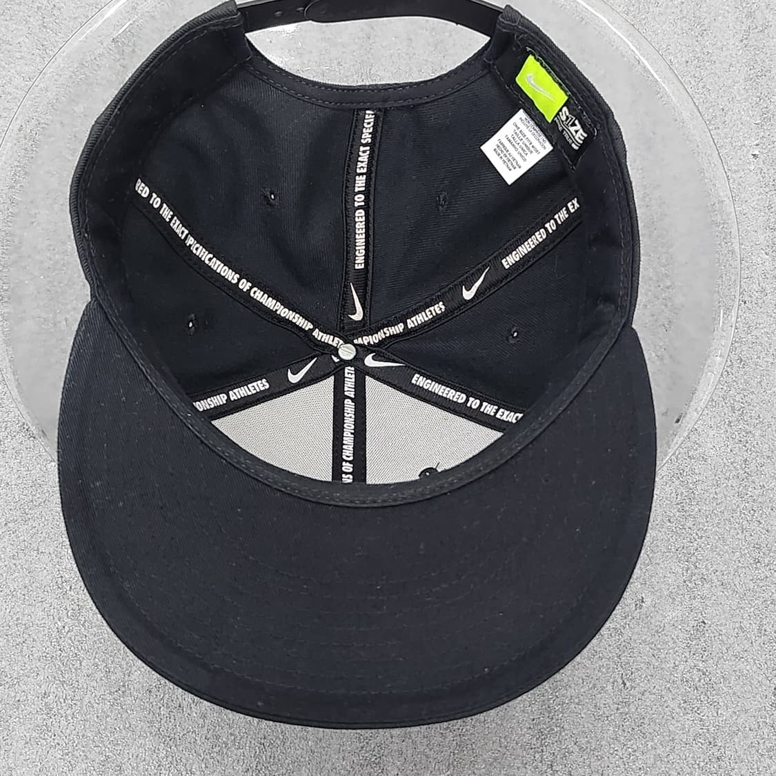 나이키 트루 정품 스냅백 블랙 프리사이즈  상품이미지6