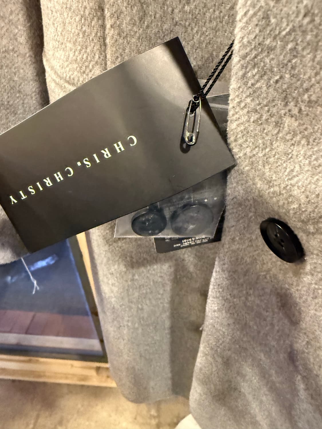 크리스크리스티 그레이 코트 상품이미지3