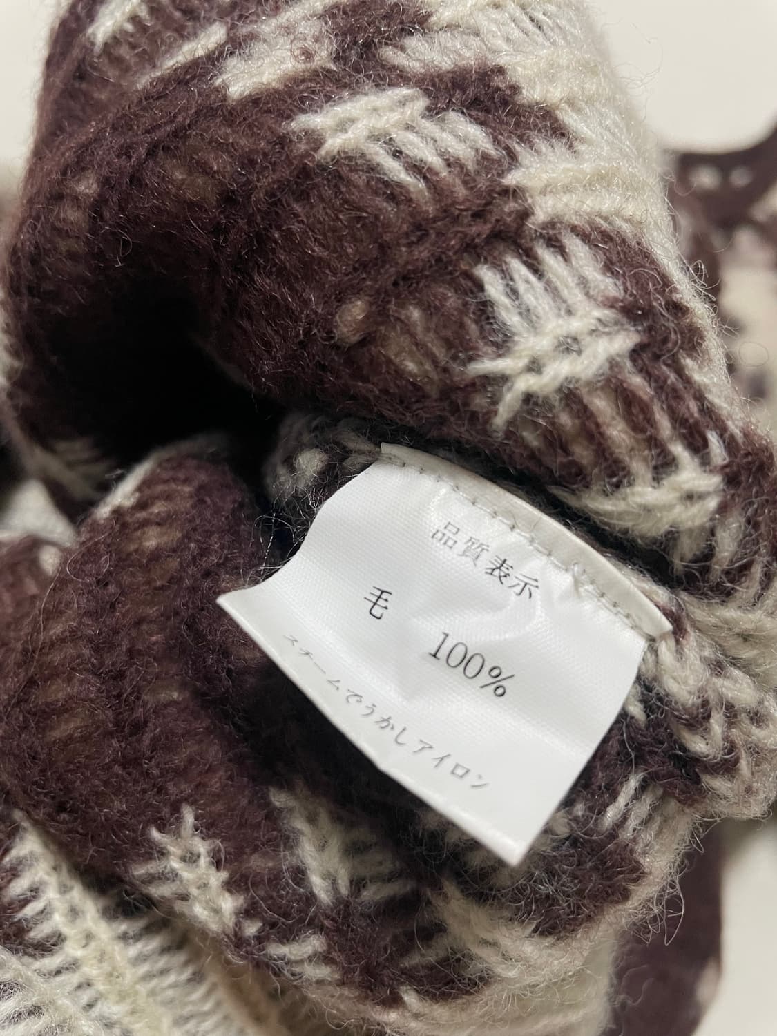 BEAMS WOOL NORDIC Sweater 상품이미지4