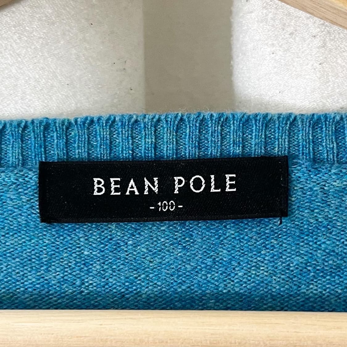 빈폴 블루 브이넥 니트 상품이미지6