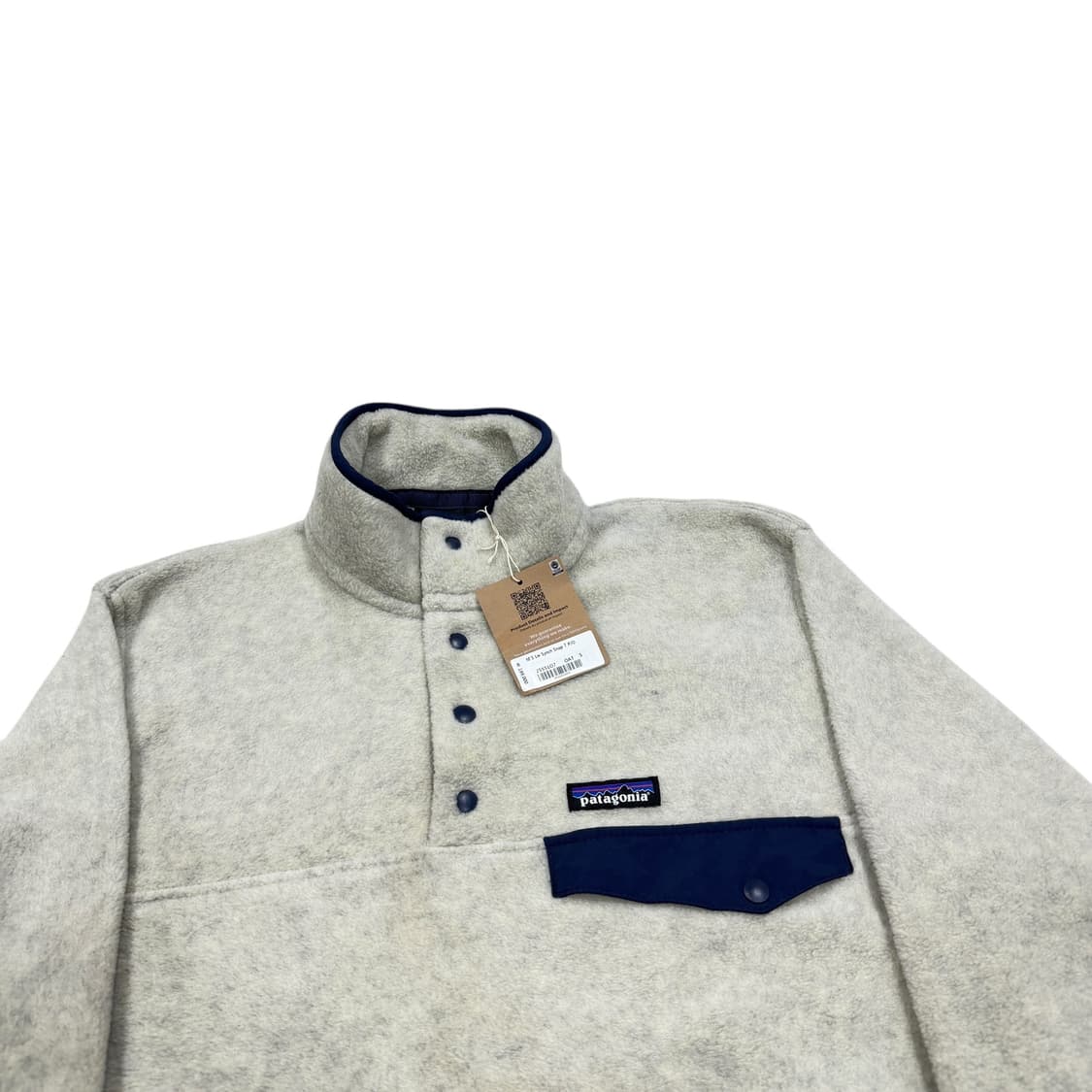 파타고니아 신칠라 라이트웨이트 스냅티 플리스 풀오버 오트밀 헤더 S 상품이미지2