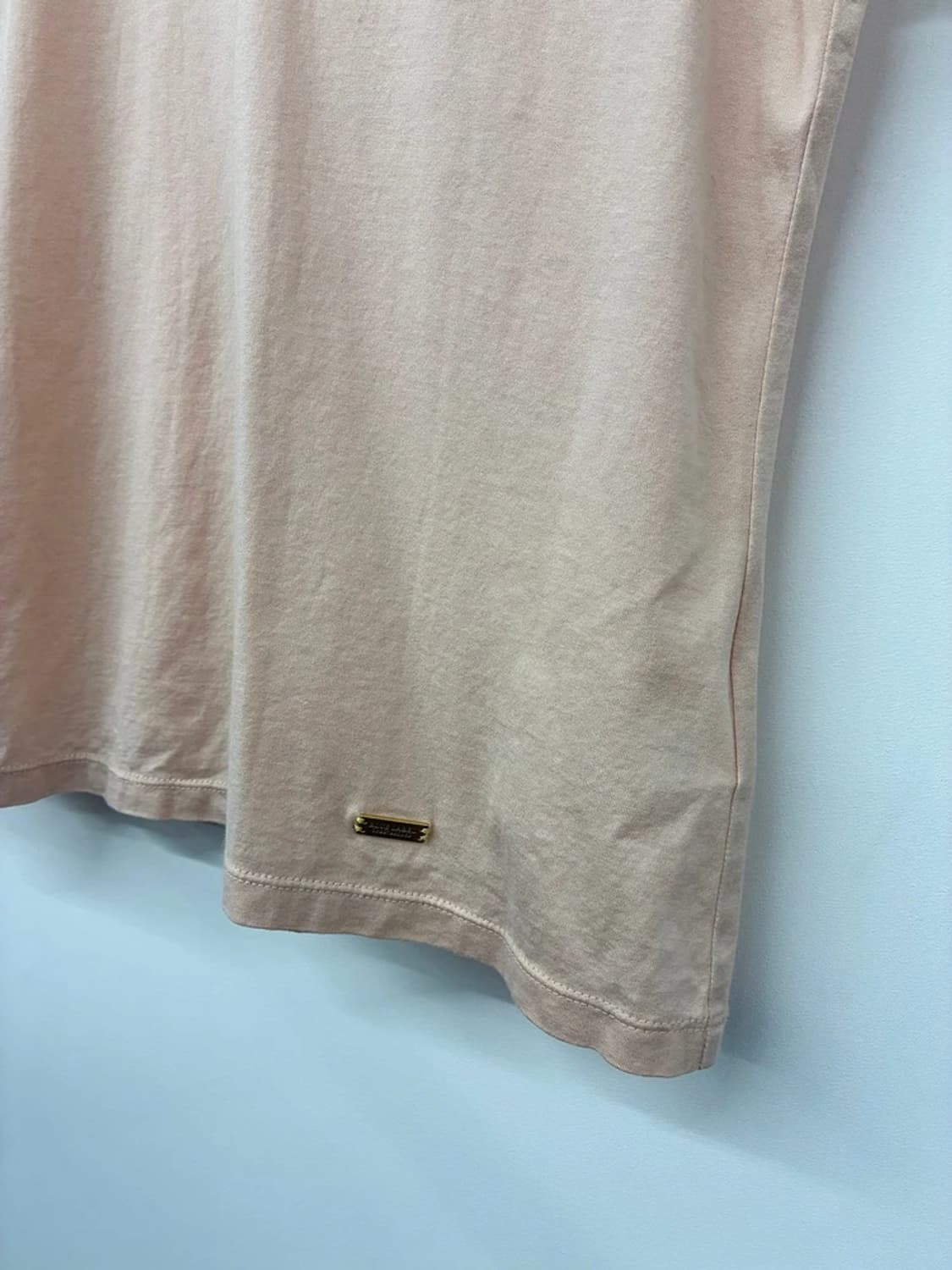 버버리 00's 블루라벨 핑크 코튼 반팔 티셔츠 PN9766 상품이미지3