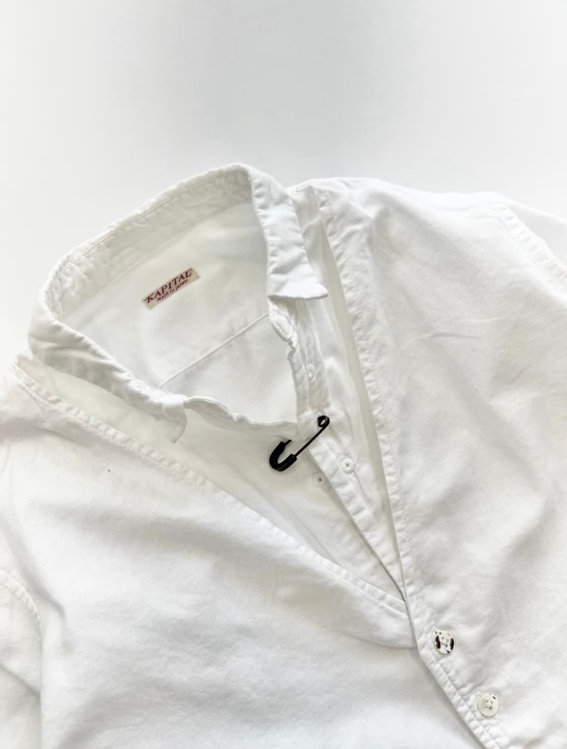 KAPITAL 캐피탈 베스트 레이어드 셔츠 상품이미지4