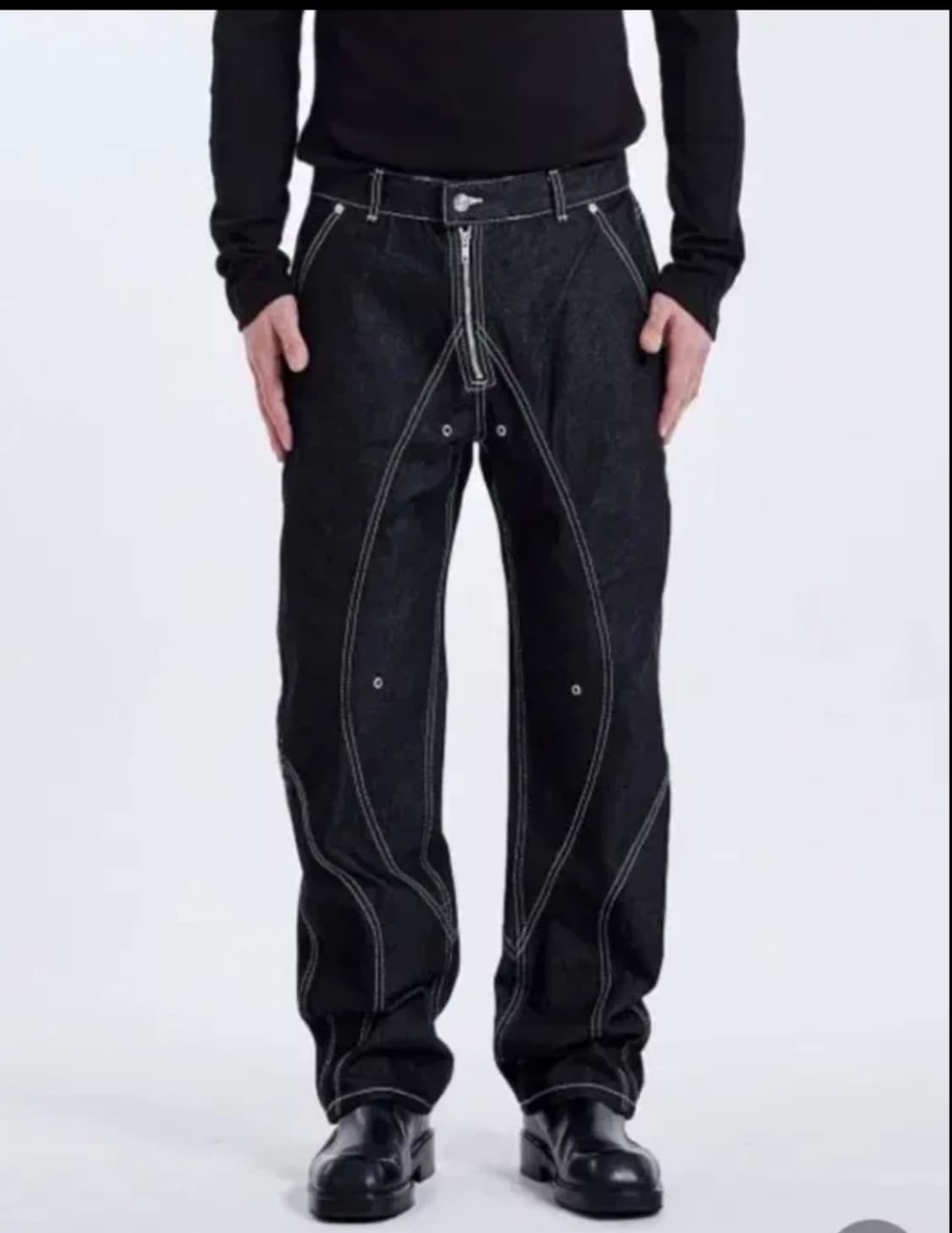 51퍼센트 TUNNEL LINING 데님 트라우저 상품이미지1