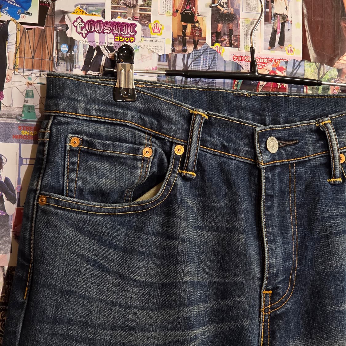 리바이스 502 데님 팬츠 상품이미지6