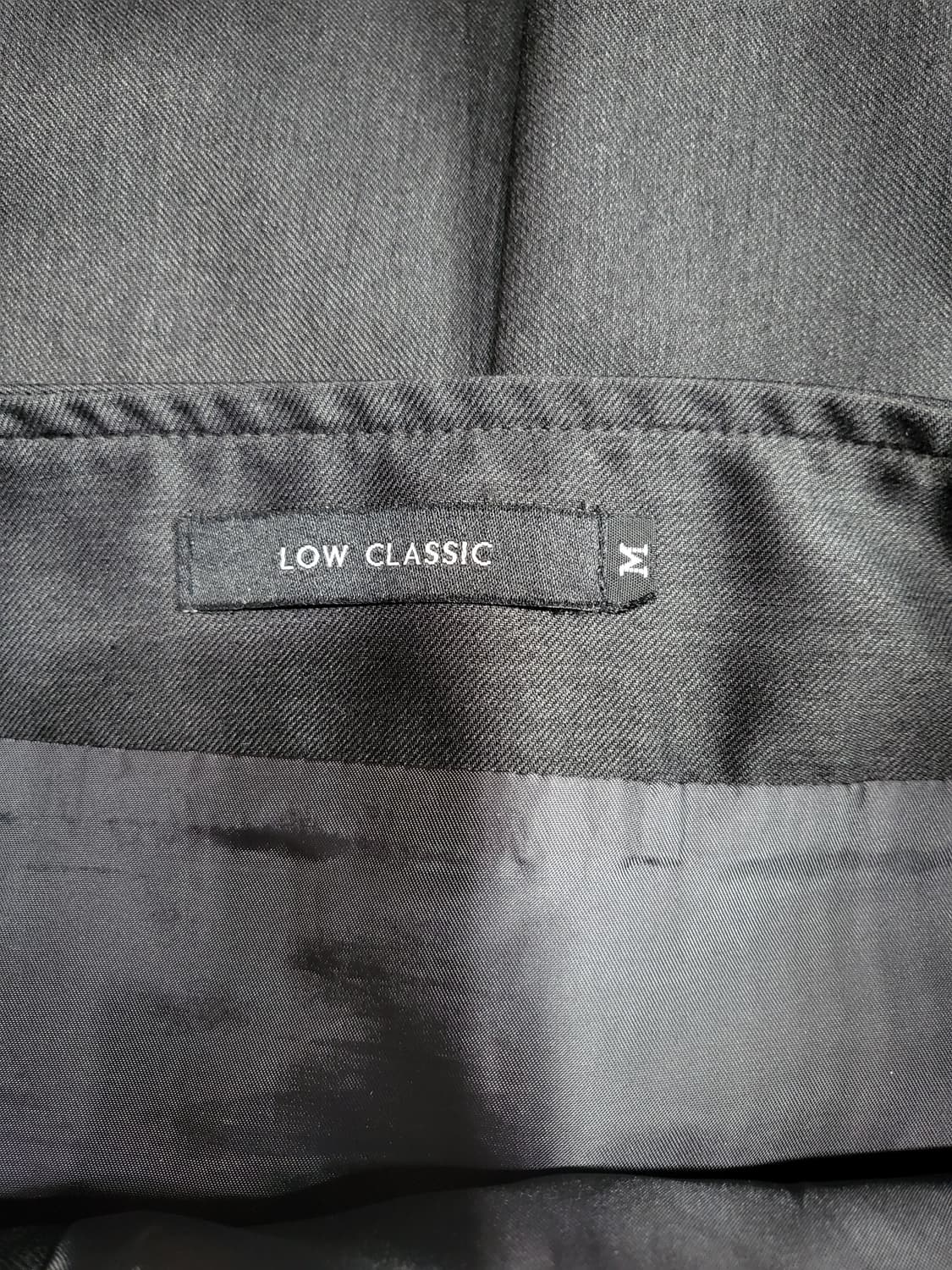 로우 클래식 랩 언발란스 스커트 상품이미지5