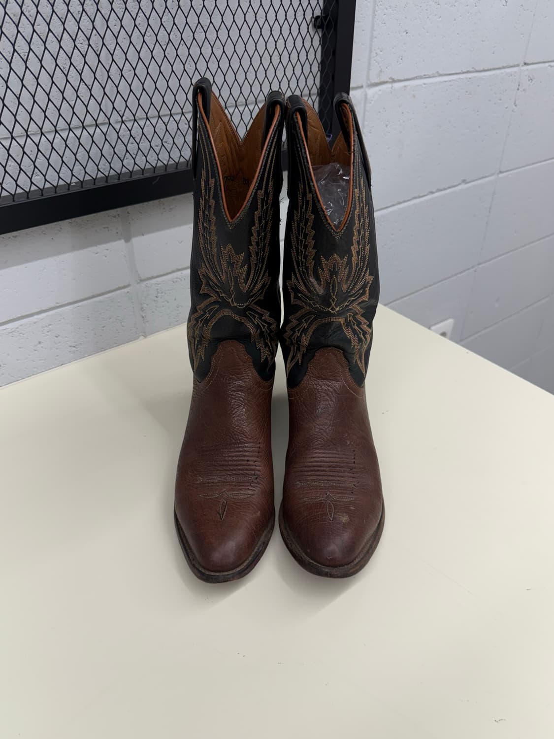 Lucchese 2000 Two Tone Brown 8.5D 상품이미지2