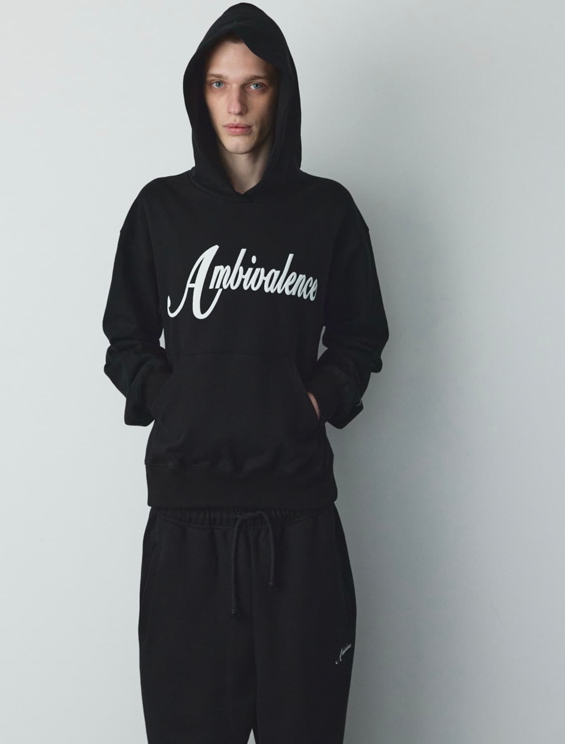 리젤서비스 AMBIVALENCE HOODIE (BLACK) 상품이미지2