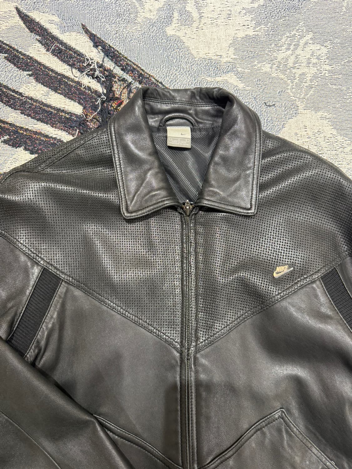 2000s 나이키 NSW 양가죽 자켓 (레어) 상품이미지2