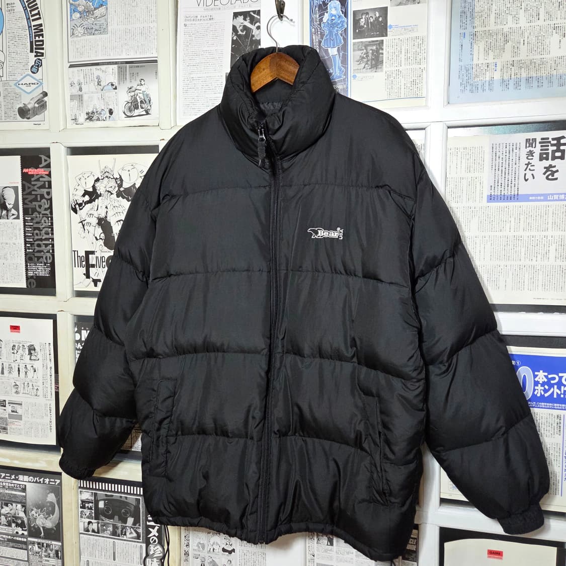 BEAR USA 일본 빈티지 덕다운 자수 패딩  상품이미지1