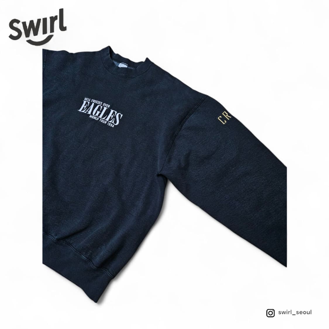 🌊 eagles 94'tour staff crew sweatshirts 상품이미지5