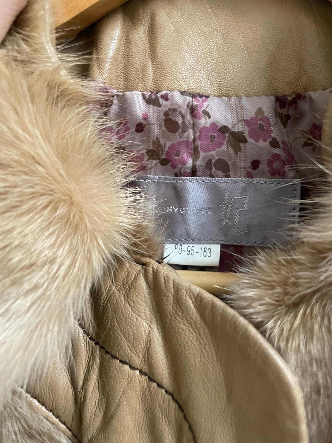 Y2K 양가죽 폭스퍼 자켓 상품이미지8