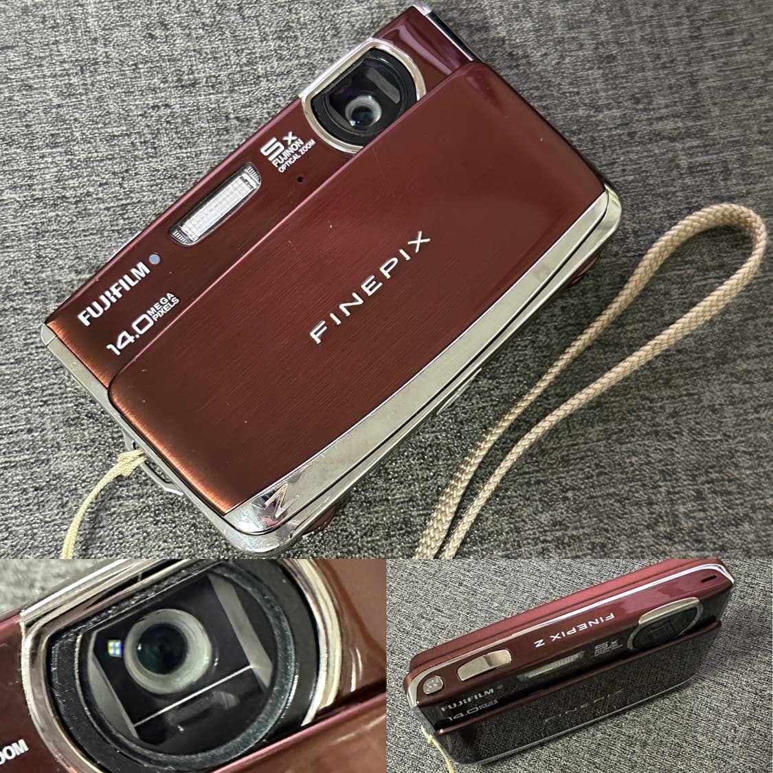 인플 디카🍩후지필름 파인픽스 z80 브라운 박스셋 (크롬모드) 상품이미지4