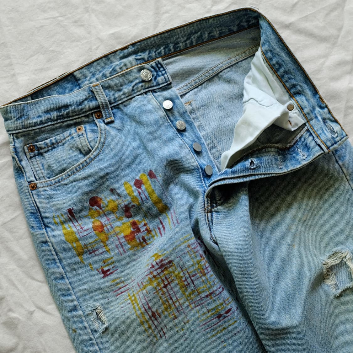 1990‘s Made In USA Levi’s Custum Denim 상품이미지4