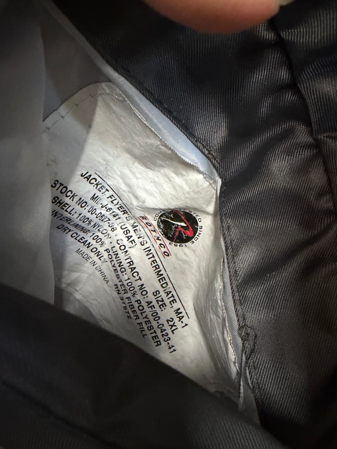 N227. 로스코 ma-1 자켓 상품이미지2